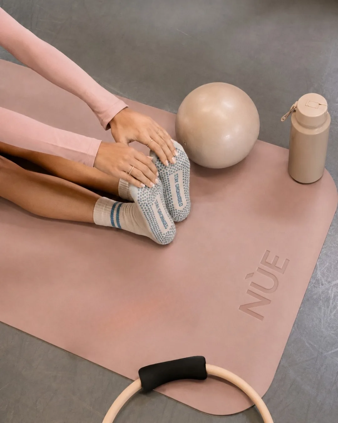 NÙE pink yoga mat